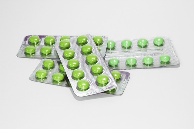 zelené tabletky